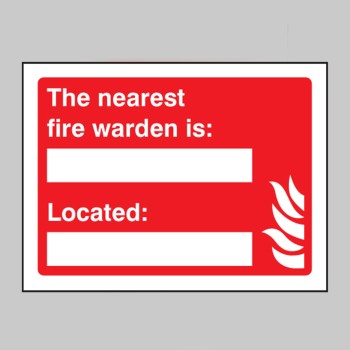 The Nearest Fire Warden Is (Space for Details) - The Nearest Fire Warden Is (Space for Details) -