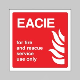 EACIE For Fire and Rescue Service Use Only - 