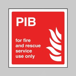 PIB For Fire and Rescue Service Use Only - 