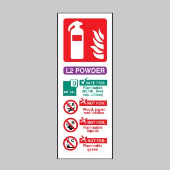 L2 Powder Extinguisher Identification