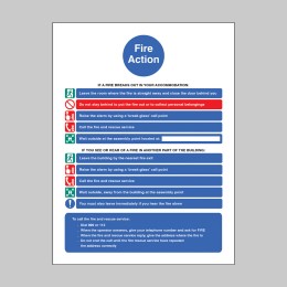 Action Notice for Housing with Communal Alarm - 