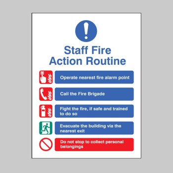 Staff Fire Action