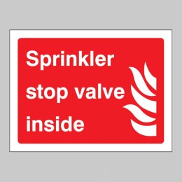 Sprinkler Stop Valve Inside - 