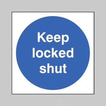 Keep Locked Shut - 