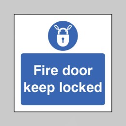 Fire Door Keep Locked - 