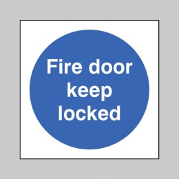 Fire Door Keep Locked - 
