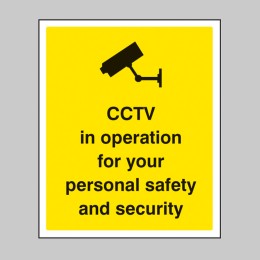 CCTV in Operation for Personal Safety and Security - 