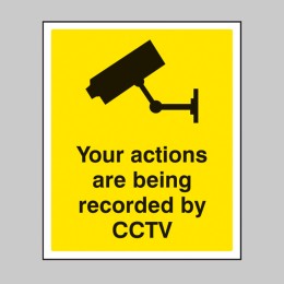 Your Actions Are Being Recorded By CCTV - 
