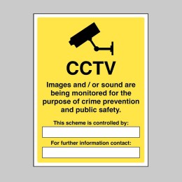 CCTV Images / Sound Being Monitored for the Purpose of Crime - 