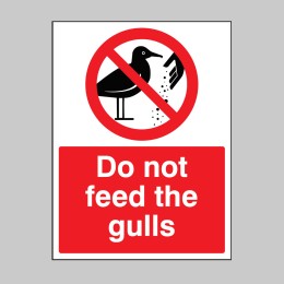Do Not Feed the Gulls - 