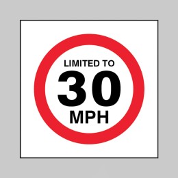 Limited to 30mph - 