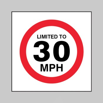 Limited to 30mph - Limited to 30mph -