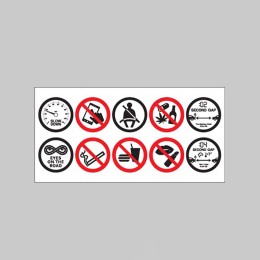 Fatal Five with Distraction Cab Sticker - 