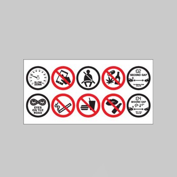 Fatal Five with Distraction Cab Sticker - 