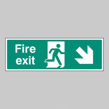 Fire Exit - Down and Right - 