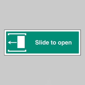 Slide to Open - Arrow Left - 