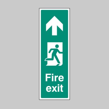 Fire Exit - Up / Straight On (Portrait) - 