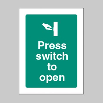 Press Switch to Open - 