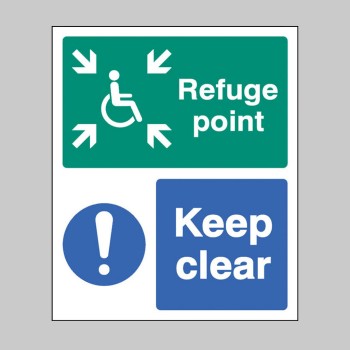 Refuge Point Keep Clear - 