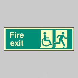 Disabled Final Fire Exit - 