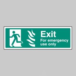 HTM Exit for Emergency Use Only - Left - 