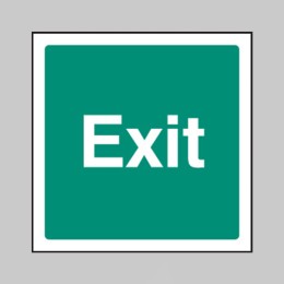 Exit - Text Only - 