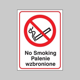No Smoking (English / Polish) - 