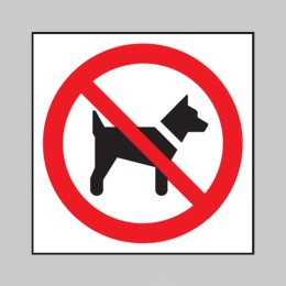 No Dogs (Symbol) - 