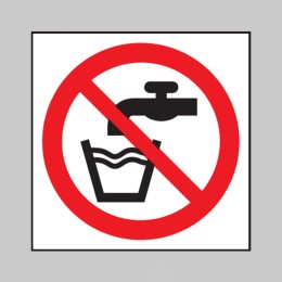 Not Drinking Water (Symbol) - 