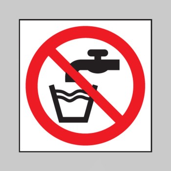 Not Drinking Water (Symbol) - 