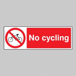 No Cycling - 
