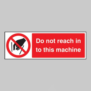 Do Not Reach in to this Machine - 