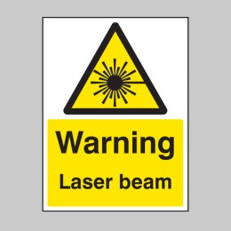 Warning - Laser Beam - 