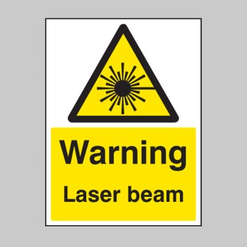 Warning - Laser Beam - 