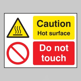 Caution - Hot Surface Do Not Touch - 