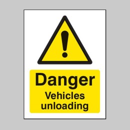 Danger - Vehicles Unloading - 