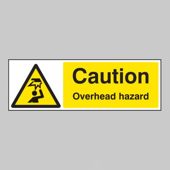 Caution - Overhead Hazard - Caution - Overhead Hazard -
