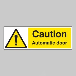 Caution - Automatic Door - 