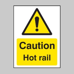 Caution - Hot Rail - 