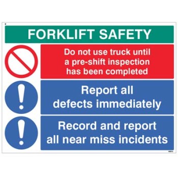Forklift Safety Report Defects and Near Misses - Forklift Safety Report Defects and Near Misses -