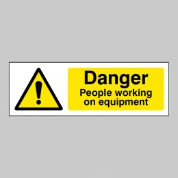Caution - People Working On Equipment - 