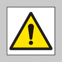 ! - Warning - Exclamation Symbol - 