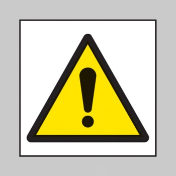! - Warning - Exclamation Symbol - ! - Warning - Exclamation Symbol -