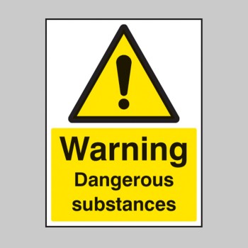 Warning - Dangerous Substances - Warning - Dangerous Substances -