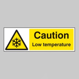 Caution - Low Temperature - 