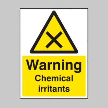 Warning - Chemical Irritants - Warning - Chemical Irritants -