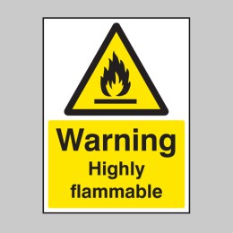Warning - Highly Flammable - 