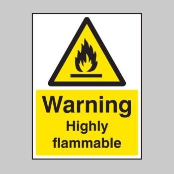 Warning - Highly Flammable - 