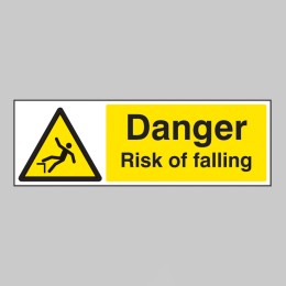 Danger - Risk of Falling - 