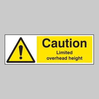 Caution - Limited Overhead Height - Caution - Limited Overhead Height -